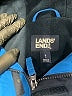 Lands' End 100% Nylon Color Block Blue Snow Jacket Size 7 - photo 3