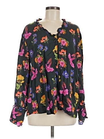 Tolani Long Sleeve Blouse (view 1)