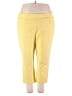 Soft Surroundings Yellow Active Pants Size 3X - photo 1