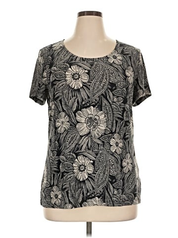 Croft & Barrow Short Sleeve Blouse (view 1)