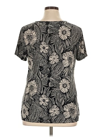 Croft & Barrow Short Sleeve Blouse (view 2)