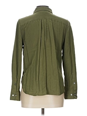 Madewell Crinkled Button-Up Shirt (view 2)