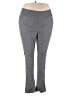 Woman Within Solid Gray Active Pants Size 20 - photo 1