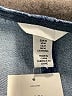 H&M 100% Cotton Blue Denim Vest Size M - photo 6