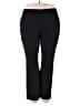 Roaman's Solid Black Active Pants Size 22W - photo 1
