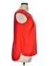Merona 100% Polyester Red Sleeveless Blouse Size XL - photo 4