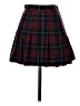 American Apparel 100% Polyester Plaid Red Formal Skirt Size XS - photo 1