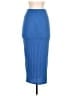 Almost Famous 100% Polyester Blue Casual Skirt Size S - photo 2