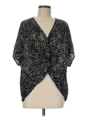 Karen Kane Short Sleeve Blouse (view 1)