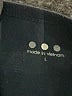Three Dots Solid Black Short Sleeve T-Shirt Size L - photo 7