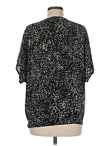 Karen Kane Short Sleeve Blouse (view 2)