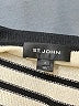 St. John Stripes Ivory Coat Size 8 - photo 6
