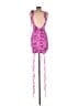 Miss Circle Pink Cocktail Dress Size L - photo 2