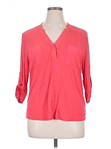 Calvin Klein 3/4 Sleeve Blouse (view 1)