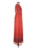 Roolee 100% Polyester Paisley Orange Casual Dress Size S - photo 4