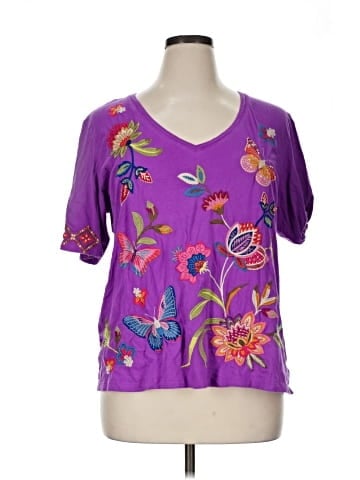 Johnny Was Short Sleeve Blouse (view 1)