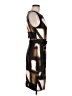 Venus Graphic Brown Cocktail Dress Size 8 - photo 4