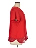 Van Heusen 100% Polyester Red Short Sleeve Blouse Size XL - photo 4