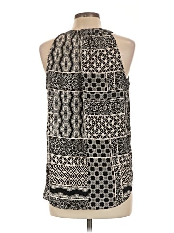 Rose + Olive Sleeveless Blouse (view 2)