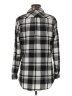 Port Authority Plaid Black Long Sleeve Button-Down Shirt Size M - photo 2
