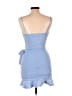 Hallelu Blue Cocktail Dress Size L - photo 2