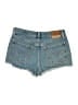 Levi's 100% Cotton Blue Denim Shorts Size 28 waist - photo 2
