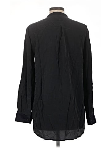 ALLSAINTS Long Sleeve Silk Top (view 2)