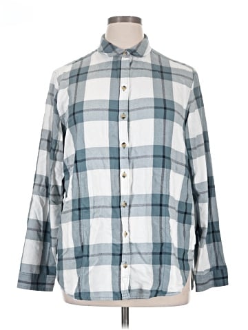 Jachs Girlfriend Long Sleeve Button-Down Shirt (view 1)