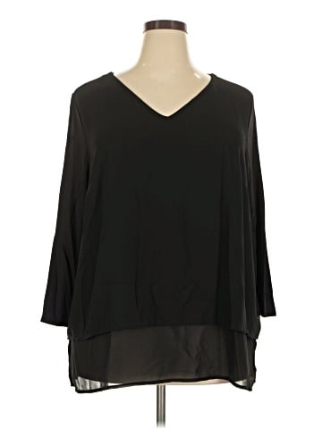 MICHAEL Michael Kors 3/4 Sleeve Blouse (view 1)