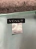 Venus Teal 3/4 Sleeve Blouse Size M - photo 7