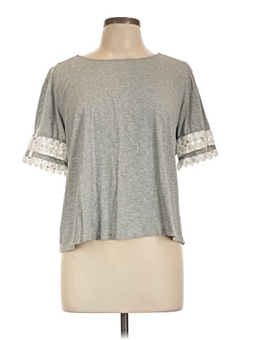 J.Crew Factory Store Short Sleeve Top (view 1)