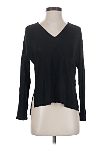 Madewell Anthem Long-Sleeve V-Neck Tee (view 1)