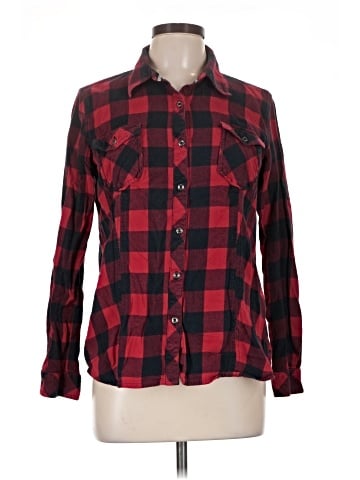 Natural Reflections Long Sleeve Button-Down Shirt (view 1)