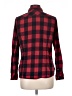 Natural Reflections 100% Cotton Plaid Red Long Sleeve Button-Down Shirt Size L - photo 2
