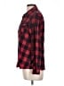 Natural Reflections 100% Cotton Plaid Red Long Sleeve Button-Down Shirt Size L - photo 5
