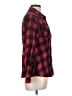 Natural Reflections 100% Cotton Plaid Red Long Sleeve Button-Down Shirt Size L - photo 4