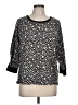 Cuddl Duds Animal Print Black Pullover Sweater Size L - photo 1