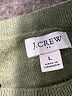 J.Crew Factory Store 100% Cotton Green Pullover Sweater Size L - photo 7