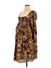 Hatch 100% Viscose Paisley Brown Casual Dress Size Med Maternity (2) - photo 1