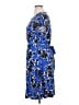 Lane Bryant Print Blue Casual Dress Size 14 - 16 Plus - photo 5