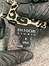 En Focus Studio Animal Print Black Jumpsuit Size 8 - photo 4