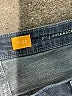 Pilcro and the Letterpress Chevron-herringbone Blue Jeans Size 32 waist - photo 7