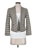 Ann Taylor Stripes Ivory Blazer Size 0 (petite) - photo 1