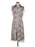 MIKAEL AGHAL Floral Gray Casual Dress Size 6 - photo 1