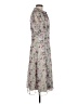 MIKAEL AGHAL Floral Gray Casual Dress Size 6 - photo 4