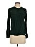 Zara Green Long Sleeve Blouse Size S - photo 1