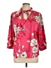 Cato Floral Pink 3/4 Sleeve Blouse Size L - photo 1