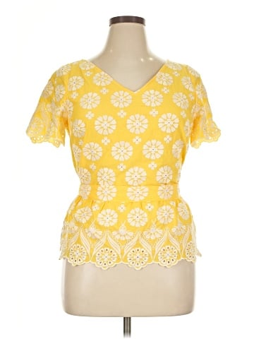 Talbots Short Sleeve Blouse (view 1)