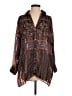 Zara Paisley Brown Long Sleeve Blouse Size S - photo 1