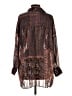 Zara Paisley Brown Long Sleeve Blouse Size S - photo 2